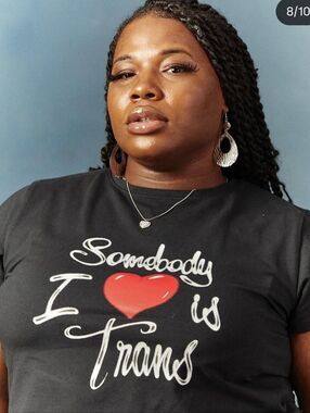 CHNGE Somebody I Love is Trans Cropped Tshirt Size 3XL